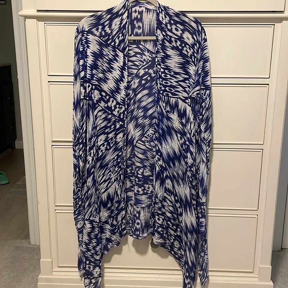 Blue and White Kimono